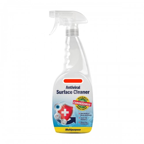 Antiviral & Antibacterial Effective Coronavirus Surface Sanitiser Food Safe Spray Bottle Bulk or Singles