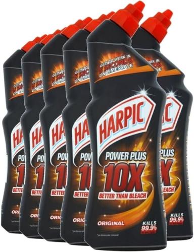 Black Harpic Professional Power Plus Toilet Cleaner 1L Bulk Pack 12 Bottles RK50106 Buy online at Office 5Star or contact us Tel 01594 810081 for assistance