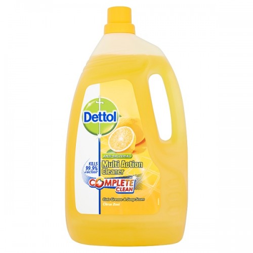 Dettol Antibacterial Disinfectant Surface Sanitiser Cleaner Citrus 4 Litre Large Bottle