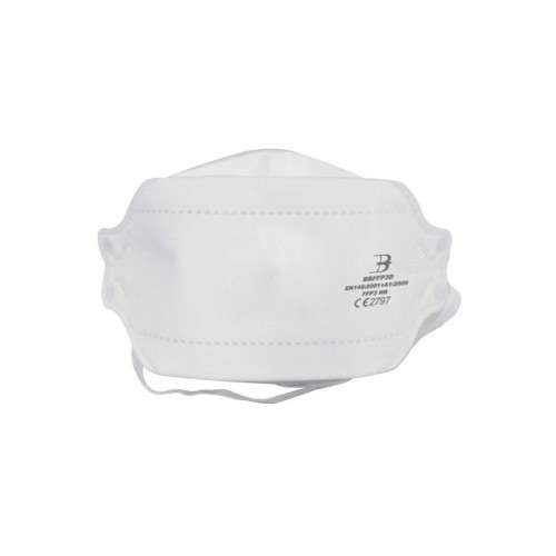 FFP3/N99 Filter Standard Respirator Fold Flat Face Mask (without/no valve) EN149 Pack of 20 IN STOCK