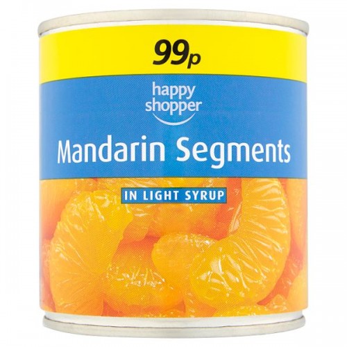 FOOD BANK DONATION ITEM - This will be delivered to the Forest Foodbank - HS Mandarin Segments 312g Tin x 1