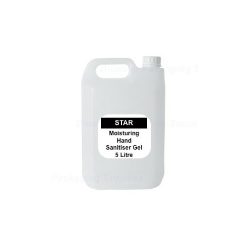 Hand Sanitiser Alcohol Gel Large Bulk 5L Bottle - UK British Made
