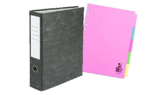 5 Star Lever Arch File with Dividers A4