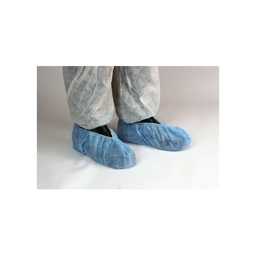 Disposable Over Shoe Covers in Blue One Size by , OVERSHOE1