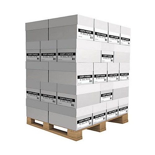 Pallet of A4 Paper 70gsm White Cheapest Bulk Buy at Wholesale Price Free Delivery in UK by Unbranded, 40XPAP315