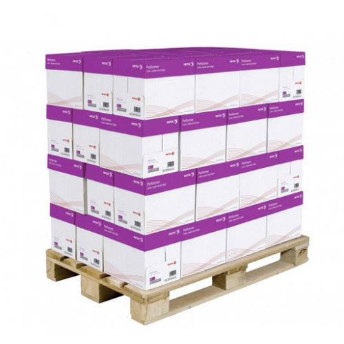 Pallet of A4 Paper 80gsm White Xerox Performer Cheapest Bulk Wholesale Price Free Delivery in UK by Xerox, 40XPAP100
