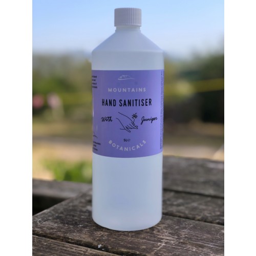 Hand Sanitiser Liquid 71% Alcohol 1 Litre Bottle British Made UK Manufacturer