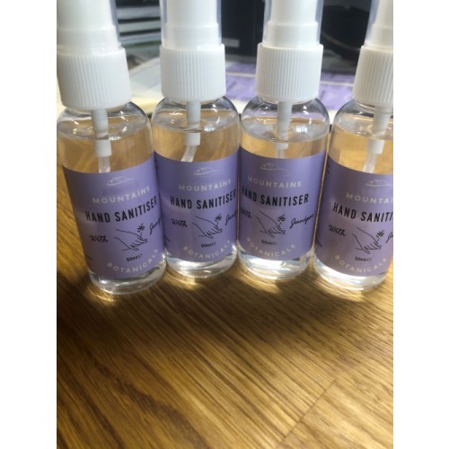 4 x Hand Sanitiser Liquid in 50ml Spray Bottles 71% Alcohol - FREE DELIVERY