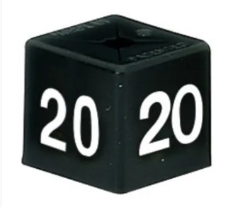 Size 20 Cubes (50PK)