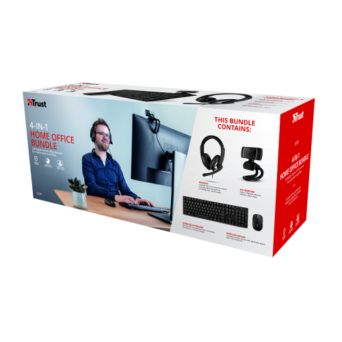 Trust Qoby 4 in 1 Home Office Set