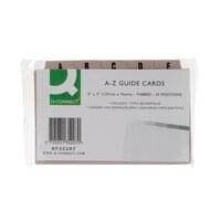 Card Index Dividers