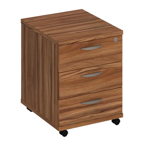 Mobile Pedestal with Castors for Mobility - 3 Drawer