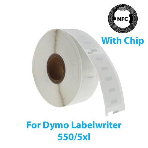 Compatible Dymo 11352 LabelWriter Labels 54mm x 25mm White (Pack of 500) S0722520 - Chipped for Dymo 550