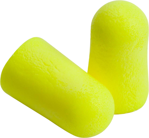3M™ E-A-Rsoft™ Yellow Neons™ Earplugs, Uncorded	(250 Pairs)