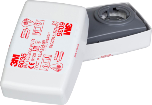3M™ 6035 P3R Particulate Cartridges for 6000 Series (1 Pair)