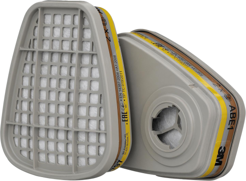 3M™ 6057 ABE1 Gas & Vapour Cartridges for 6000 Series (1 Pair)