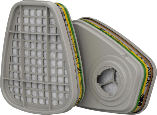 3M™ 6059 ABEK1 Gas & Vapour Cartridges for 6000 Series (1 Pair)