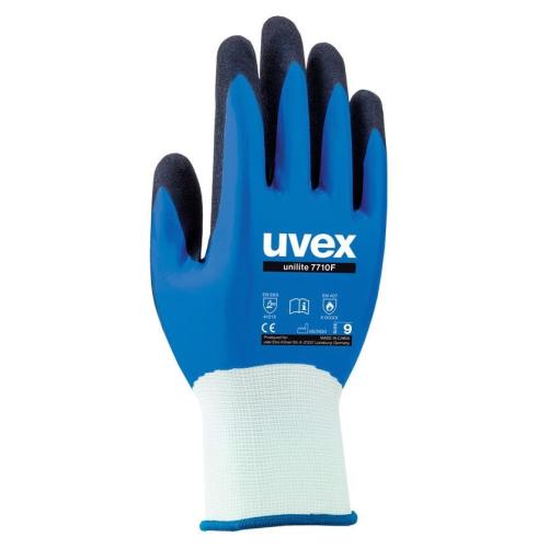 uvex® unilite 7710F  EN ISO 21420:2020/EN 388:2016 + A1:2018/EN 407:2020