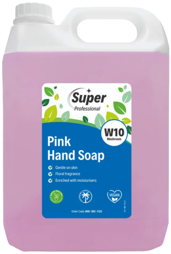 W10 Pink Hand Soap (5 Litres)