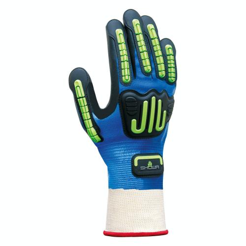 Showa 377-IP - Oil-Resistant Light Impact Gloves (Fully Coated Nitrile with Nitrile Foam)