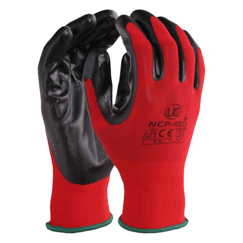 UCI NCP-RED Nitrile Gloves