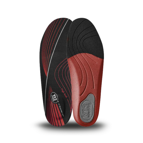 V12 Red Dynamic Arch High Insole
