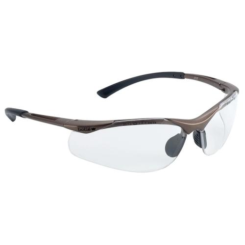 Bolle Contour Clear Safety Glasses (M/L)