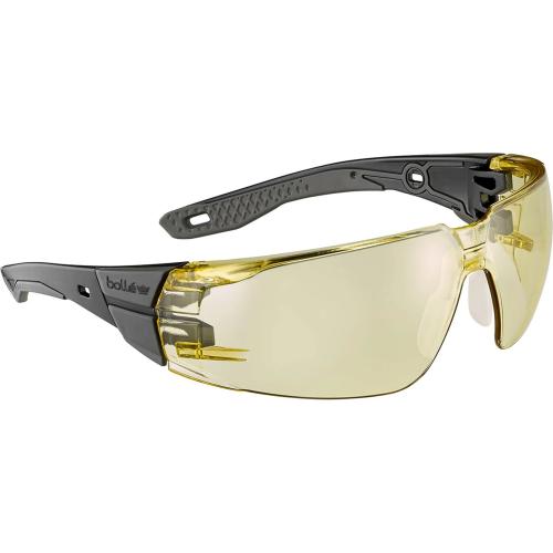 Bolle Rush+ 2.0 Amber Safety Glasses (M/L)