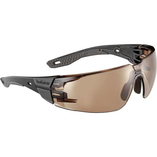 Bolle Rush+ 2.0 Bronze Safety Glasses (M/L)