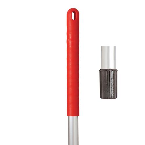Exel Socket Mop Handle (137cm) - Red