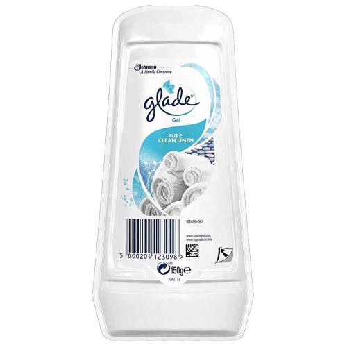 Glade Pure Clean Linen Gel Air Freshener 150g 313344