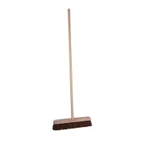 Platform 18" Broom Stiff Bristles with Handle