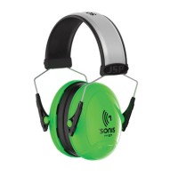 JSP Sonis®1 Ex-Vis Headband Ex-Vis Grn Cup and Plate Ear Defenders