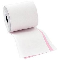 White/Pink 2ply 76x76 Till Roll Pack 20