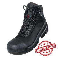 uvex® Quatro Pro Black Lace Up Safety Boot - S3 SRC EN ISO 20345:2011