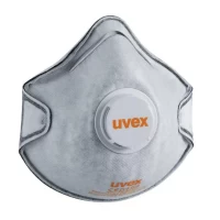 uvex® Silv-Air C 2210 White FFP2 NR D Folding Mask With Valve Pack of 15 - EN 149:2001+A1:2009