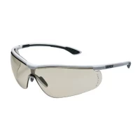 uvex® Sportstyle PC CBR65 - White & Black Frame - Safety Spectacles EN166, EN172