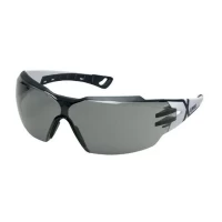 uvex® Pheos CX2 PC Grey 23% Lens - White & Black Frame - Safety Spectacles EN166, EN172