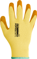 Supertouch GH01 Heavy Duty Crinkle Latex Palm Coated Grip Glove  (Pk 12)