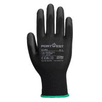 Portwest A120 PU Palm Coated Glove - Black  (Pk 12)