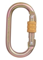 JSP® Steel Screw Gate Karabiner - EN362