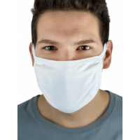 Fruit of the Loom White Adult face mask (Pack of 5)