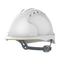 EVO®2 Mid Peak Vented Wht Helmet - Slip Ratchet