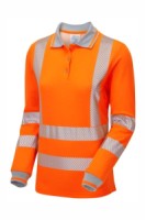 Pulsar LIFE Ladies Sustainable Polo Shirt Long Sleeve