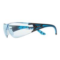 Riley Stream Blue Wraparound Anti-Scratch Anti-Fog Glasses Safety Glasses – Blue