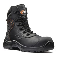 V12 Defender Black STS Waterproof Scuff Cap Boot | S3 AN WR SRC