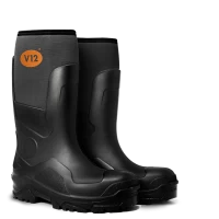 V12® Groundworker S5L AN CI FO SR Thermal Safety Wellington Black/Grey