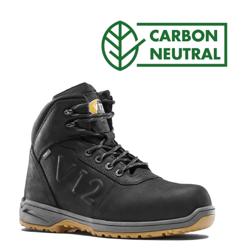 V12 Lynx Waterproof Hiker Boot Black EN ISO 20345:2011 S3 HRO WR SRC