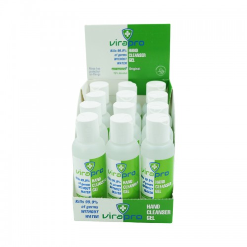 ViraPro 100ml Alcohol Gel Hand Sanitiser 75%