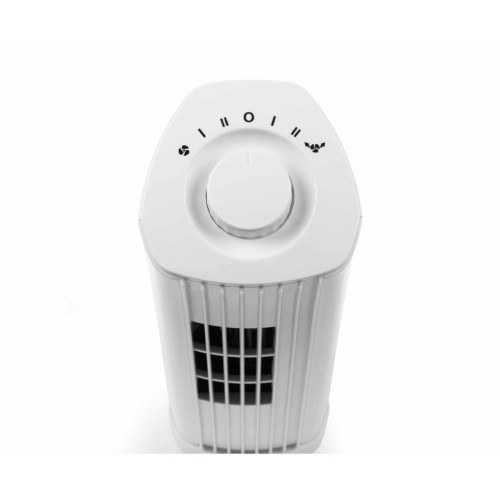 Beldray Mini Desktop Oscillating Tower Fan White 1223061002